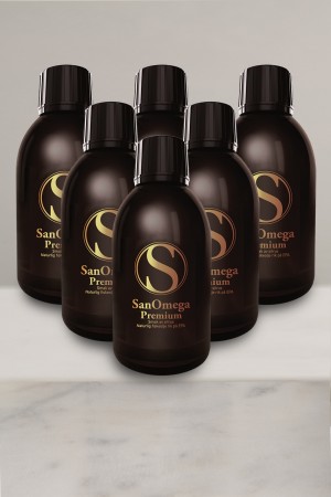 SanOmega Premium - Naturell Urteblanding med EPA - 6 pakning ( Du sparer 324 kr ) 